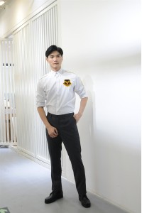 MDSE008 定做保安制服 模特示範 真人展示 襯衫七分袖 保安制服批發商